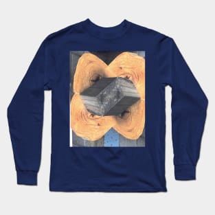 WOOD GRAIN ILLUSION Long Sleeve T-Shirt